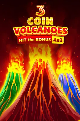 3 Coin Volcanoes tragamonedas explosiva MX1000 COM